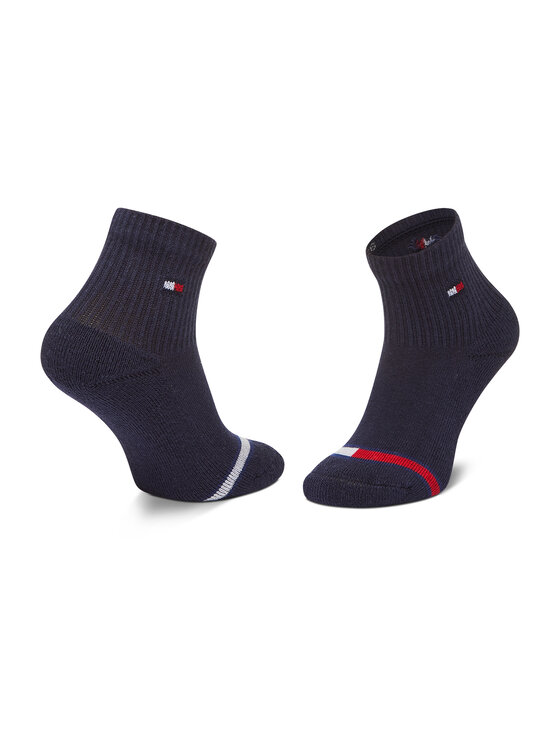 Tommy Hilfiger Tommy Hilfiger 2er-Set hohe Kindersocken 100002319 Dunkelblau