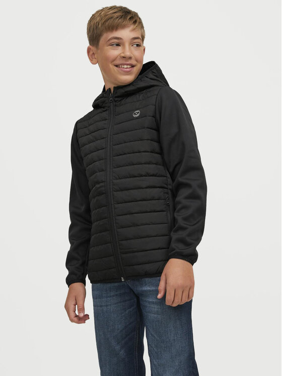 Jack&Jones Junior Prijelazna Jakna 12182303 Crna Regular Fit