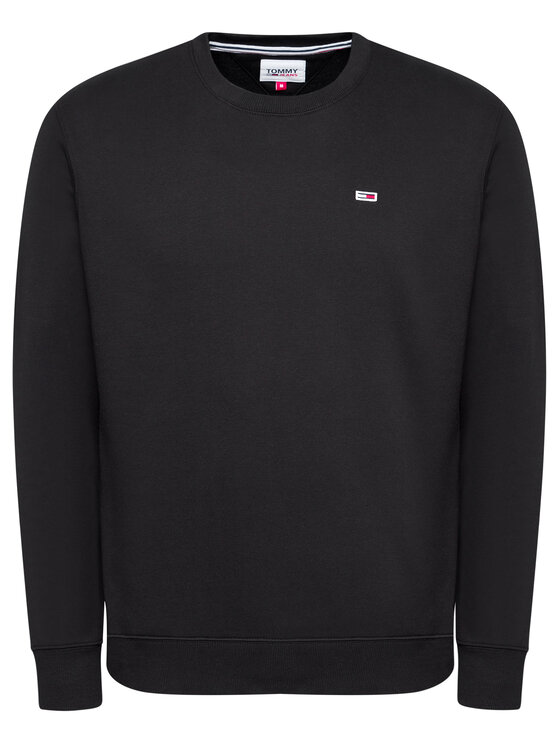 Tommy Jeans Tommy Jeans Bluză DM0DM09591 Negru Regular Fit