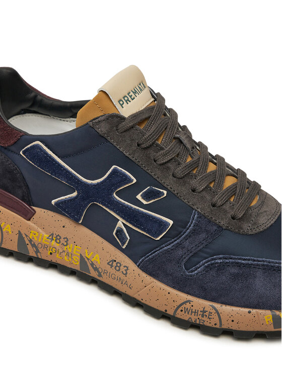 Premiata Premiata Sneakersy Mick 6868 Tmavomodrá