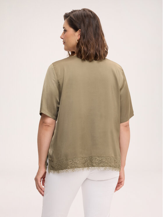 Fiorella Rubino Fiorella Rubino Blusa 2044L000711N025 Verde Regular Fit