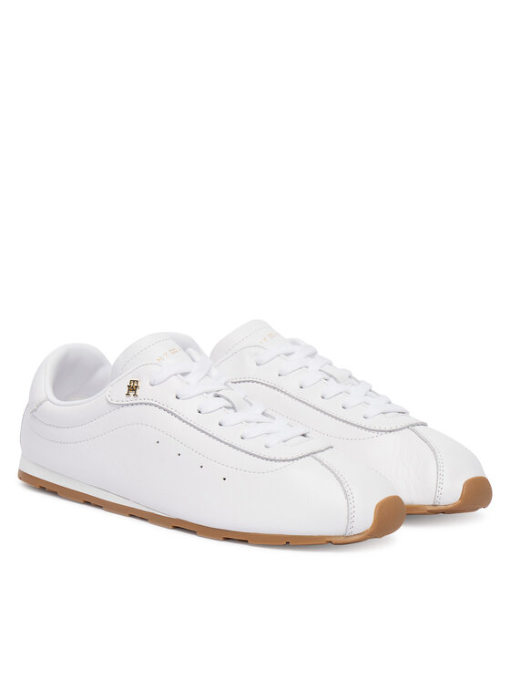 Tommy Hilfiger Tommy Hilfiger Sneakersy Th Low Profile Runner FW0FW08951 Biały