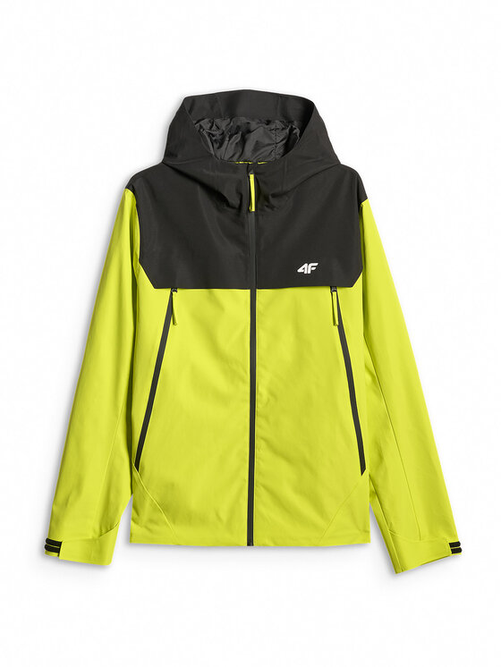 4F 4F Kurtka przejściowa CITY JACKETS Zielony Regular Fit
