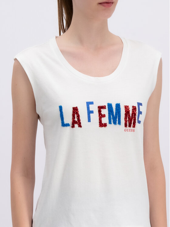 T-shirt W92I77 K8FY0 Bianco Regular Fit