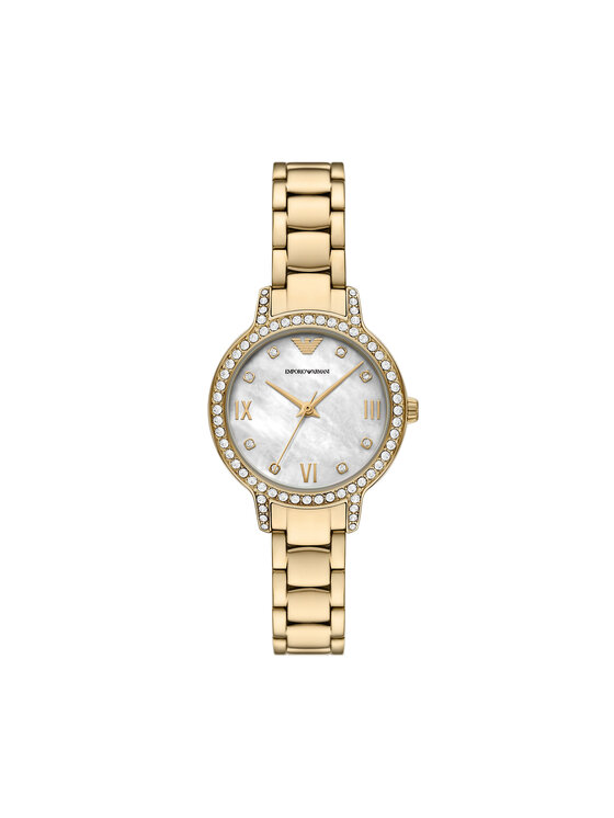 Emporio Armani Zegarek Cleo AR11652 Złoty
