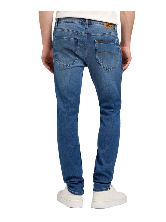 Lee Lee Jeansy 112370689 Niebieski Slim Fit