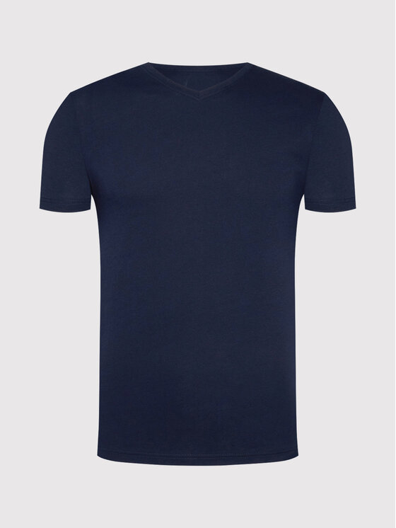 United Colors Of Benetton United Colors Of Benetton Póló 3U53J4231 Sötétkék Regular Fit