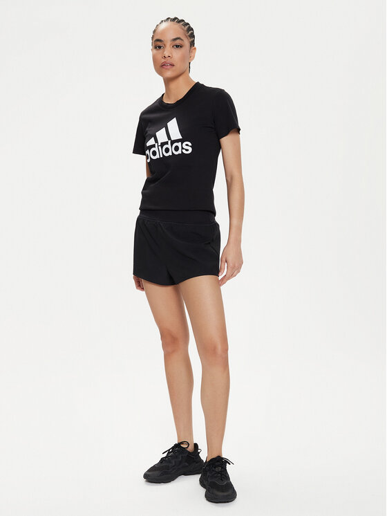 adidas adidas Tričko Essentials Logo GL0722 Čierna Regular Fit