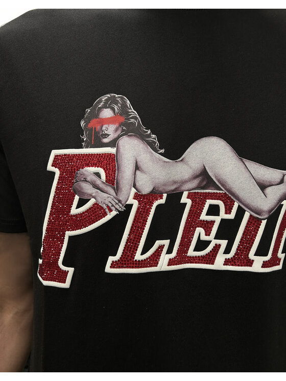 PHILIPP PLEIN PHILIPP PLEIN T-shirt 31684 Nero Regular Fit