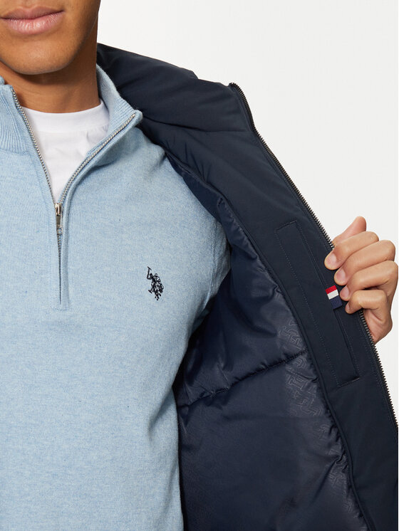 U.S. Polo Assn. U.S. Polo Assn. Kurtka zimowa MUP3772 Granatowy Regular Fit