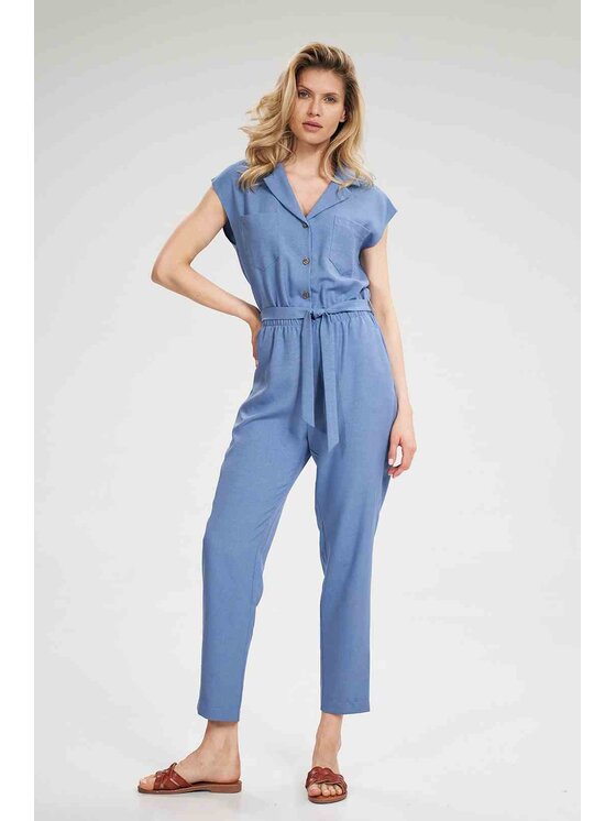 FIGL FIGL Ολόσωμη φόρμα M695 Μπλε Regular Fit