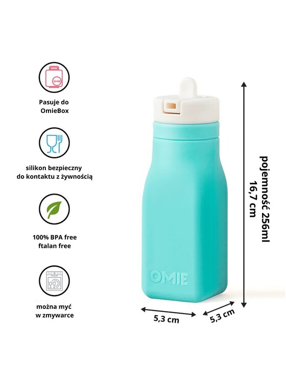 Omie Omie Bidon OmieBottle Turkusowy