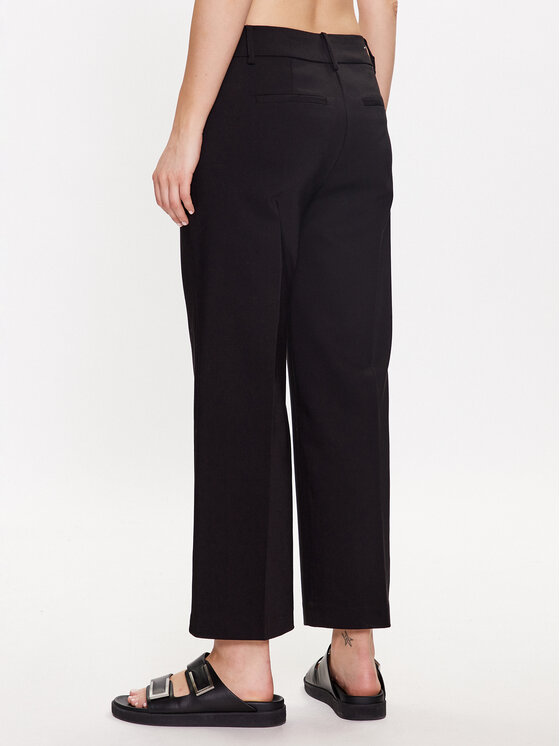 Fransa Fransa Hlače 20611919 Crna Slim Fit