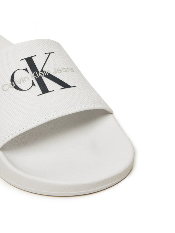 Calvin Klein Jeans Calvin Klein Jeans Şlapi YW0YW01835 Alb