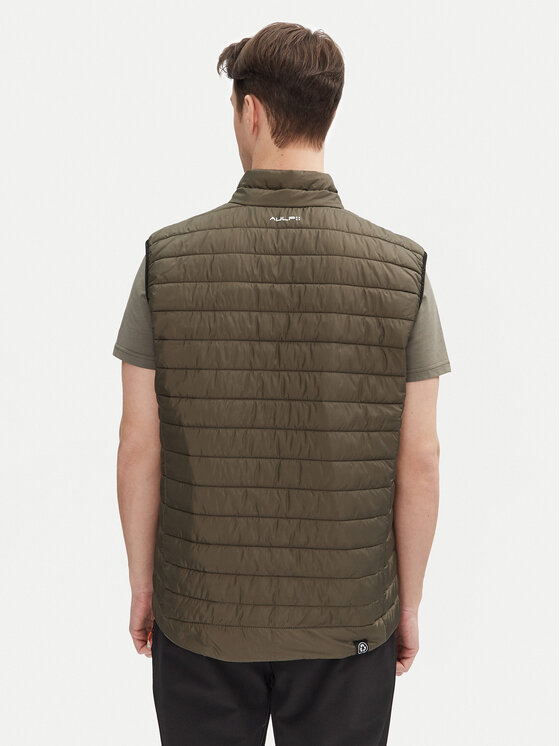 Aulp Aulp Елек Mocco Каки Slim Fit