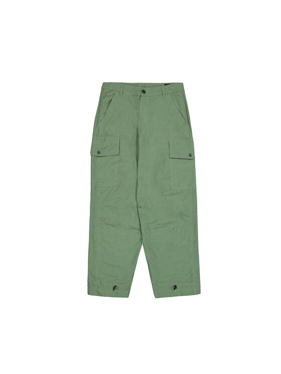 Alpha Industries Alpha Industries Spodnie cargo Ripstop Cargo Pant Zielony Tapered Leg
