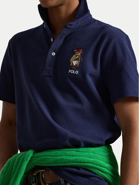 Polo Ralph Lauren Polo Ralph Lauren Polo 710B16616001 Tumši zils Regular Fit