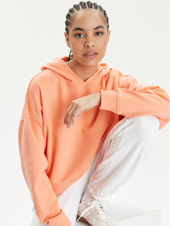 4F 4F Majica dugih rukava 4FWSS24TSWSF1003 Narančasta Loose Fit