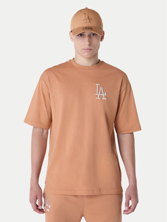 New Era New Era T-Shirt LA Dodgers MLB League Essential 60596179 Oranžová Regular Fit