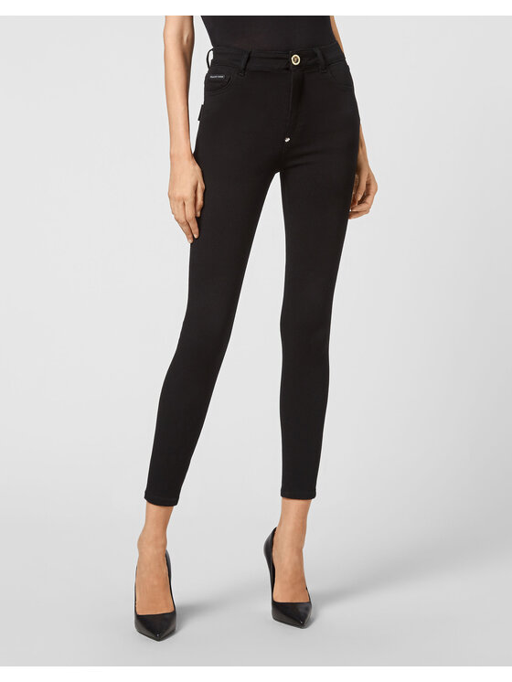 PHILIPP PLEIN PHILIPP PLEIN Jeansy 4437 Czarny Comfort Fit
