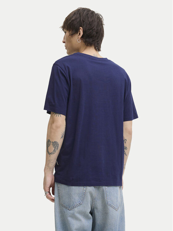 Jack & Jones Jack & Jones Tricou Rinwood 12283628 Albastru Regular Fit