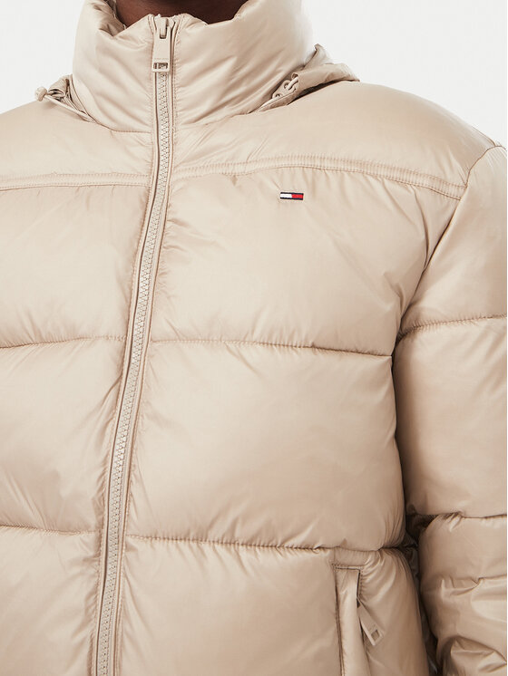 Tommy Jeans Tommy Jeans Μπουφάν χειμωνιάτικο DW0DW21619 Σκούρο μπεζ Relaxed Fit