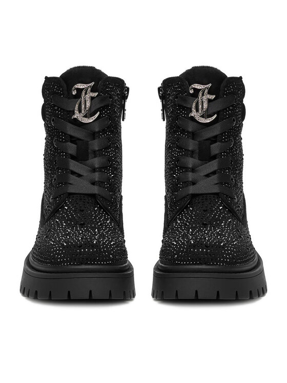 Juicy Couture Juicy Couture Schnürstiefeletten EO-CS6590-01 Schwarz