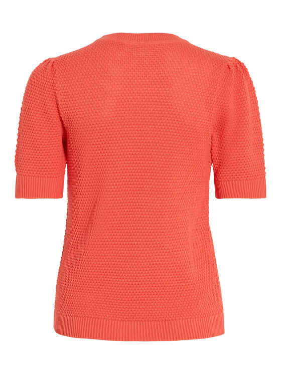 Vila Vila Sweater Dalo 14084421 Rózsaszín Regular Fit