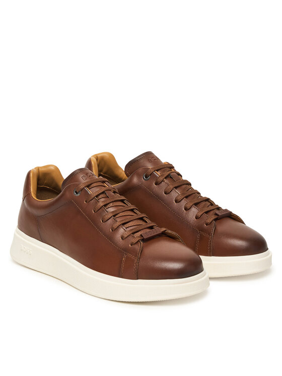 BOSS BOSS Sneakersy Bulton 50557820 Hnědá