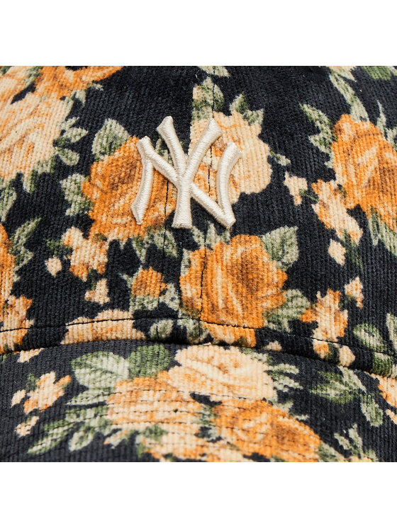 New Era New Era Czapka z daszkiem Floral New York Yankees 60424672 Czarny