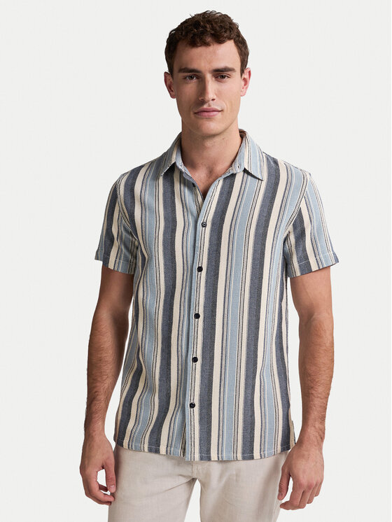 Petrol Industries Petrol Industries Camicia M-1050-SIS442 Blu Regular Fit
