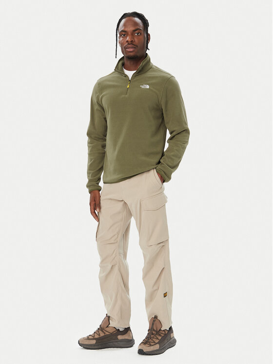 The North Face The North Face Polar Glacier NF0A8D0Q Khaki Regular Fit