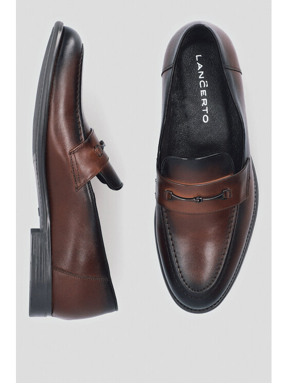 Lancerto Lancerto Loafersy Roxbury BT104124000026 Brązowy