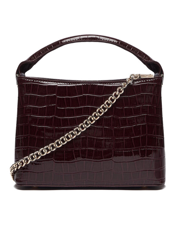 Nine West Nine West Дамска чанта EO-CITY GRACE-LDA9420 CROCO Кафяв