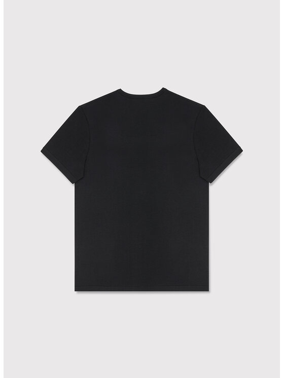 Pako Lorente Pako Lorente Komplet t-shirtów U000B-TT-002 Czarny Slim Fit