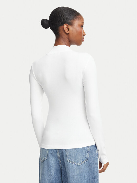 Guess Jeans Guess Jeans Blusa W6BP06 K5471 Bianco Slim Fit