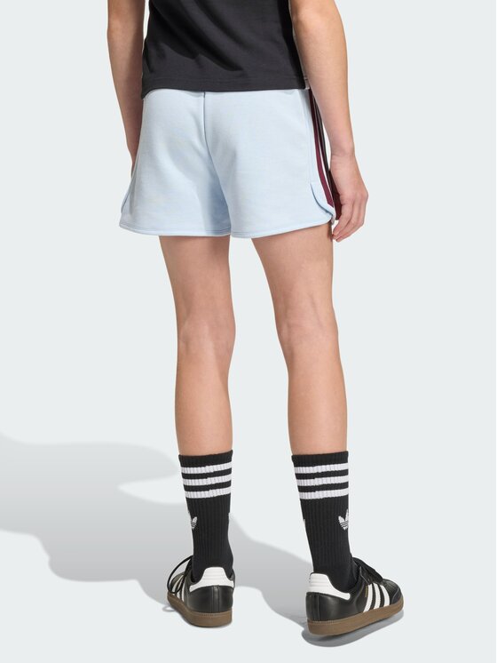 adidas adidas Szorty materiałowe 159067 Błękitny Loose Fit