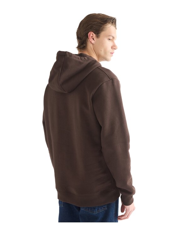 Wrangler Wrangler Bluza 112387038 Brązowy Regular Fit