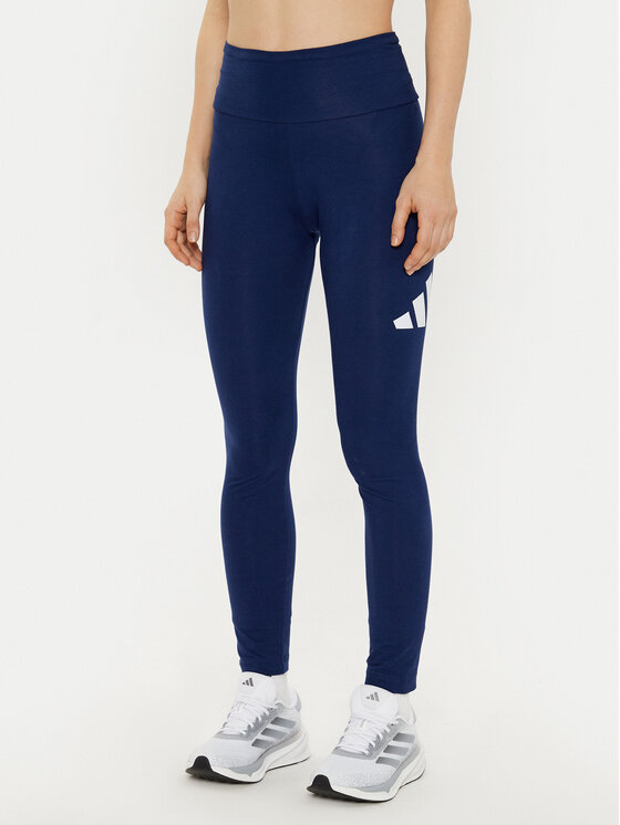 adidas Leggings Essentials Big Logo JH1184 Tamnoplava Slim Fit