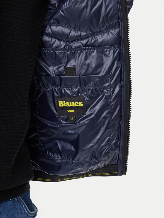 Blauer Blauer Pehelykabát 25WBLUC03074 Sötétkék Regular Fit