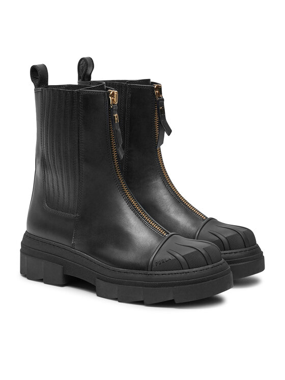Furla Furla Klassische Stiefeletten Gum YG95FGU BX3506 O6000 Schwarz