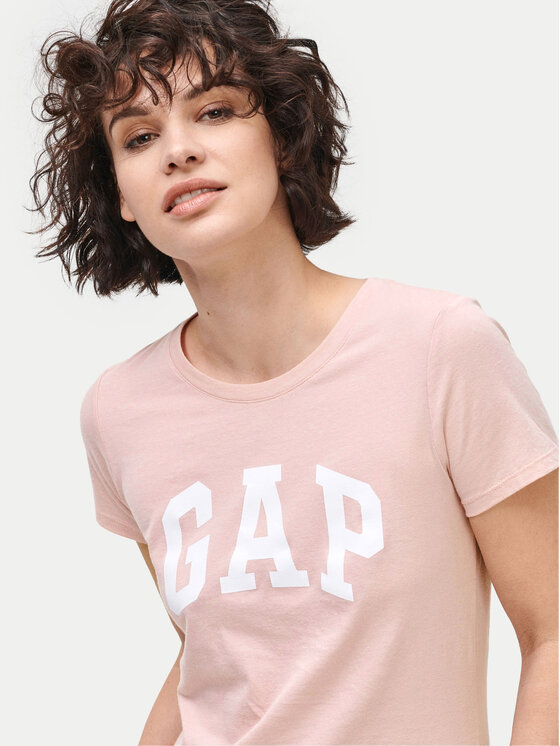 Gap Gap 2er-Set T-Shirts 548683-02 Rosa Regular Fit