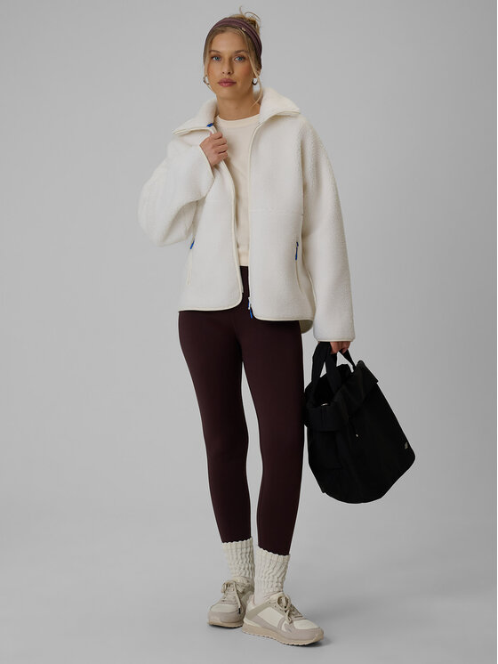 4F 4F T-Shirt BASIC+ Kremowy Loose Fit