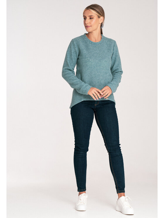 FIGL FIGL Πουλόβερ M1044 Πράσινο Classic Fit