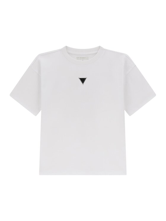 Guess Guess Marškinėliai L5BI16 KCNQ4 Balta Regular Fit