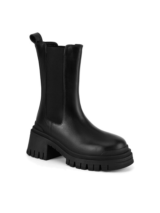 Badura Badura Botine IRINA-01W4-001 Negru