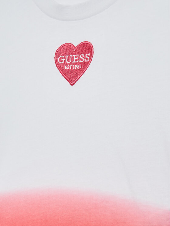 Guess Guess Tricou J3GI05 K8HM0 Colorat Regular Fit