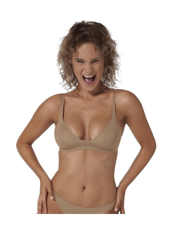 Sloggi Biustonosz bezszwowy BODY ADAPTBODY ADAPT 00CM Beżowy Modivo.pl