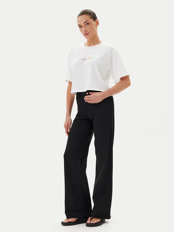 Calvin Klein Underwear Calvin Klein Underwear T-krekls LV00QS7470 Balts Boxy Fit