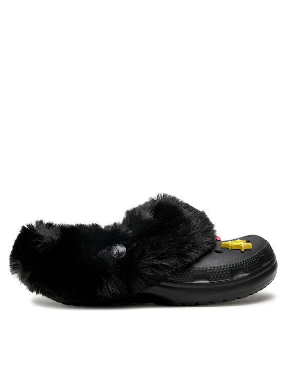 Crocs Crocs Шльопанці Classic Mammoth Charm Clog 207409 Чорний